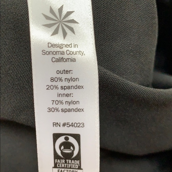 ATHLETA BLACK LAYERED PERFORATED STEALTH - Picture 7 of 7